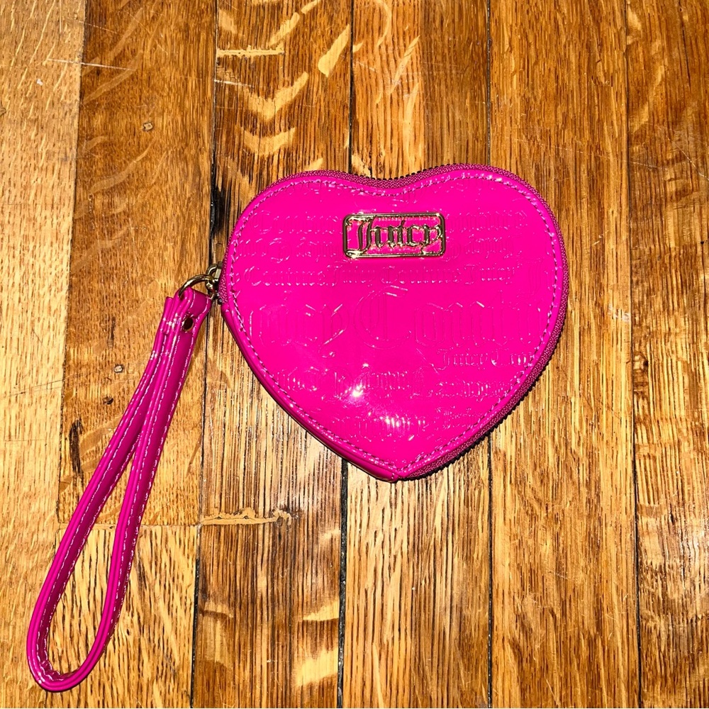 Juicy Couture Heart Wristlet
